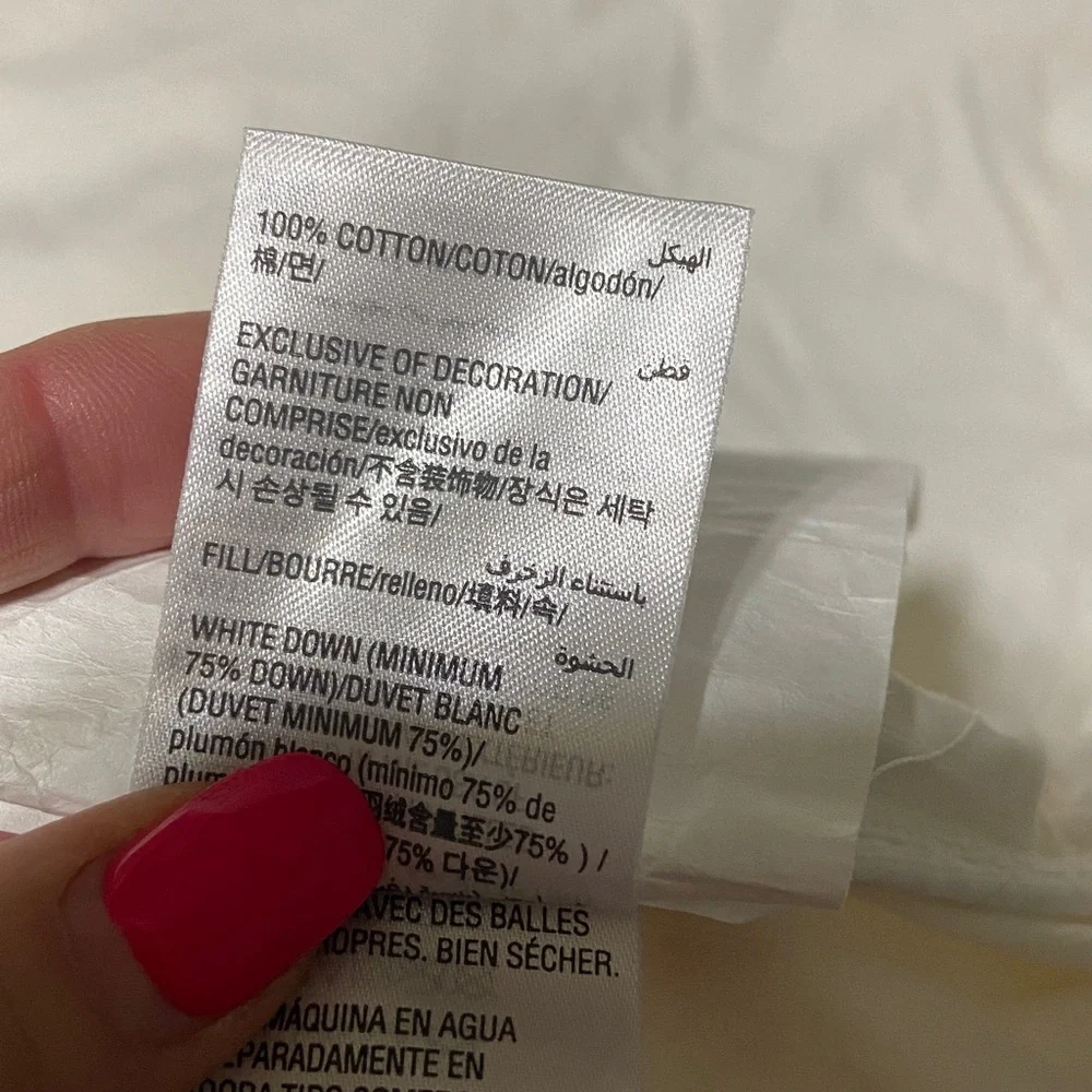 Like new Downlite Queen Goose Down Comforter